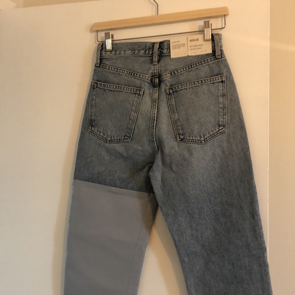 NWT Sold Out Agolde Pieced 90’s Pinch Waist Jeans - Picture 7 of 12